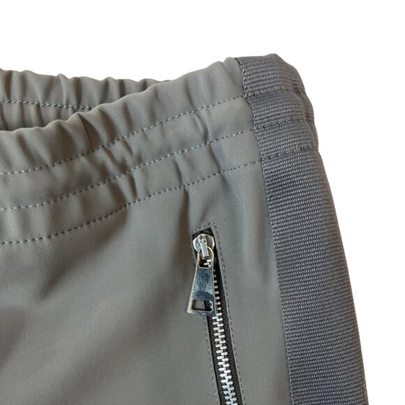 Filling Pieces Women's Grey Zip Up Hem Skinny Fit Jogger Pants Size L - Picture 6 of 13